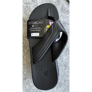 Body Glove Men's Flip Flops BLACK Size 10 Padding NWT